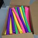 Vinsot Toy Hoop Detachable Plastic Hoops Exercise Equipment Toy Adjustable Rings for Sports Party Game Dance Pet Training