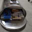 Pellethead Portable Pizza Oven Kit: Wood-Fired Outdoor Grill with Peel, Blower, Thermometer & Accessories, Stainless Steel, 13-Inch Stone Included