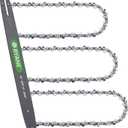 18 Inch Chainsaw Bar and Chain Combo, 3/8" LP Pitch, 050" Gauge, 62 Drive Links Fits Echo Ego Poulan Greenworks Kobalt Husqvarna Ryobi and More (3 Chains + 1 Bar)
