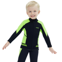 GoldFin Kids Wetsuit Jackets, 2mm Girls Boys Wetsuits Tops Toddler Neoprene Long Sleeve Keep Warm for Water Sports Diving Surfing Swimming Kayaking, 8