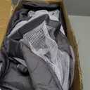 Baby Playpen Baby Playard, Play Pen for Babies and Toddlers with Gate, 50x50 Fence, Sturdy Safety Playpen, Indoor & Outdoor Kids Activity Center (Grey)