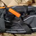 GoHimal Double Roller 2 Ball Bowling Bag with Separate Shoe Compartment for Bowling Shoes (Up To US Men Size 15) and Abundant multifunction Accessory Pocket, Upgraded fabric, Retractable Handle - Extends to 40", One Size