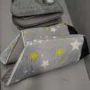 JIUPETY Cute Indoor Dog Houses, Dog Bed with Cover Cave, M Size Up to 15 Lbs Cat and Puppy, Igloo Pet House with Non-Slip Bottom, Grey