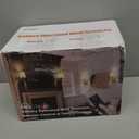 Rechargeable Battery-Operated Wall Sconces Set of 2: Black Wireless Wall Lights with Touch and Remote, 6000mAh Battery Powered Scone Lighting Cordless Wall Lamp for Bedroom Living Room Hallway