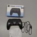 AFMVV Wireless Controller for PS5 with RGB LED,TURBO, Dual Vibration, 6 Axis Gyro Sensor, Touchpad, Ergonomic for Playstation 5 Controller, Compatible with PlayStation 5/PC/Mac/ios/Android/Steam (Black)