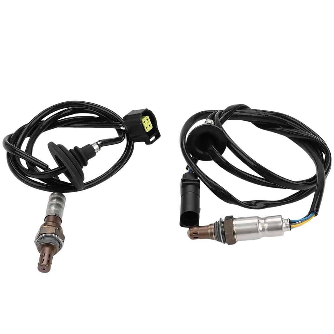 JDMON 2PCS Oxygen O2 Sensor Upstream Downstream Replacement for 2011-2015 Mitsubishi Lancer 2.4L, Outlander, Outlander Sport 2.4L Compatible with 234-5051, 234-4114