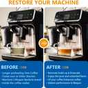 2 x Coffee Machine Cleaner Descaler Tablets 34 Pack, Coffee Maker Cleaner for Keurig, Ninja, Breville, Delonghi, Nespresso, Miele,Espresso Machine Cleaning Tabs,Descaling Solution for Coffee Pot Maker