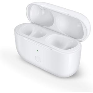 Jinstyles Charging Case Replacement for AirPods Pro 1st & 2nd Generation - Wireless Charger Case with Bluetooth Pairing Sync Button (Earbuds Not Included) - White