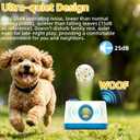 Automatic Dog Ball Launcher with 3 ETPU Balls, Upgrade Auto/Manual Ball Thrower for Dogs, Adjustable Distance 20-45ft, USB Rechargeable, Interactive Dog Toy for Indoor/Outdoor Play