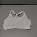 RUNNING GIRL Sports Bras for Women,Padded Strappy Sports Bras Criss-Cross Back Medium Support Sports Bras with Removable Cups M