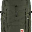 Fjllrven Skule 28 Backpack - Spacious Storage, Padded Back Panel, Breathable Design - Travel, Hiking, Deep Forest (One Size)