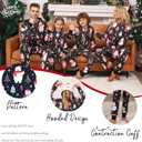 Matching Christmas Onesie Pajamas for Family/Couples, Cute Printed One-piece Pjs, Xmas Holiday Adult Hooded Sleepwear