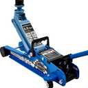 2.5 Ton Floor Jack Low Profile, Heavy-Duty Steel Racing with Single Piston Lift Pump, Lifting Range 3.35"-14.96" （Blue）