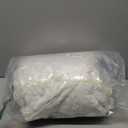 Kinlop 72 Inch Faux Fur Christmas Tree Skirt White Crossed Diamond Textured Pattern Tree Skirt Vintage Merry Christmas Party Favors Rustic Holiday Decor Merry Xmas Party Gifts