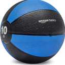 Amazon Basics Weighted Medicine Ball for Core Strength, Strength Training, Full-Body Workouts and Balance Exercises