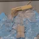 for Toniebox Starter Tonie Shelf Wall Mounted Set,Tonies Figures Tonies Storage,Magnetic Wooden Floating Shelves Compatible with Tonie box Player Character for Children Room (blue-without box shelf)