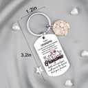 Grandma Mothers Day Gift from Grandkids Mothers Day Gifts for Grandma Keychain Nana Gift for Grandmother Gigi Birthday Thanksgiving Christmas Gift Ideas