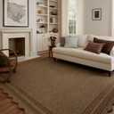 Loloi Chris Loves Julia Scottie Collection SCO-01 Mocha/Clay 2'-3" x 3'-9", .87" Pile Height, Runner Rug