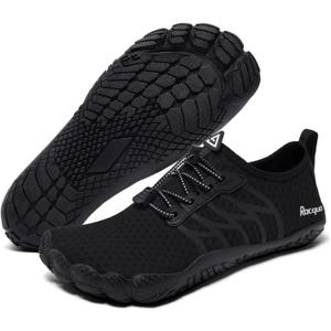 Racqua Water Shoes Quick-Dry Swim Shoes Breathable Lightweight Beach Shoes Pool Barefoot Aqua for Women Men, Size 43
