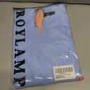 ROYLAMP Women's Summer 2 Piece Outfits Sleeveless Square Neck Tops Wide Leg Pants set Jumpsuit with Pockets (Blue, S)