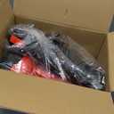  Leaf Blower Cordless for Milwaukee M18 Battery(No Battery) - 580CFM & 6 Speed Levels, Electric Brushless Cordless Handheld Blower for Town Care, Patio, Blowing Leaves and Snow (Black & Red)