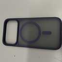 TORRAS for iPhone 17 Pro Case, Camera Control, Fit for MagSafe, Military-Grade Protection, Magnetic Slim Translucent Anti-Fingerprint Phone Case for iPhone 17 Pro 6.3", Deep Blue