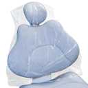 JMU 225 Pcs Dental Half Chair Cover, 24" x 27.5" Disposable Clear Plastic Sleeve Protector (Medium)