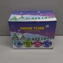 Nyrveua 4-Pack Snow Tubes, Snow Sled for Kids and Adults, Snow Tube for Sledding Heavy Duty Thickened Double Bottom with Sturdy Handles, Sleds for Winter Outdoor Fun Toys Gifts for Family Boys and Girls, 36in - 4-Pack