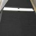 74'' L & 20'' W Longest Dog Ramp for Car - Extra Wide Portable Pet Dog Ramps for Large Dogs, Dogs Cars Ramp for Car SUV/Truck/RV/Bed, Lightweight Ramps with Non-Slip Mesh Up to 250LBS, Black