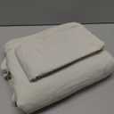 Bedsure Oversized King Duvet Cover - 3 Pieces Prewashed Cotton-Like Polyester Extra Soft Bedding Set, Includes 1 Duvet Cover 120x98 Inches with Zipper Closure & 2 Pillow Shams, Linen, No Comforter