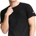 Champion Men's Classic Everyday Soft, Comfortable T-Shirt (Regular or Big & Tall) (Large, Black)