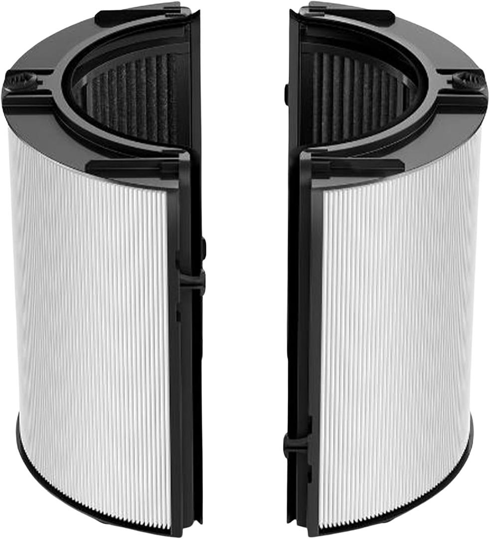 Bagean 360 Combi Glass HEPA Filters Compatible with Dyson Air Purifier Filter TP07 HP07 TP10 HP10 Pure Cool Hot Fan Dyson Filter Replacement - H13 True HEPA and Carbon Purifies 99.98% Particles (1-Pk)