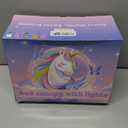 Obrecis White Bed Canopy with Star Lights for Girls, 8 Corner Post Princess Canopy Bed Curtains with 100 LED Star Lights String Color Changing for Bedroom Decor Twin Full Queen King Bed