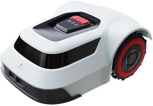 Robotic Lawn Mower for Precise Boundary Wire Break Detection, Automatic Lawnmower with Smart Navigation,and APP-Controlled Systematic Mowing, Covering up to 0.25 Acres with 45% Slope Support