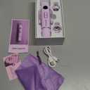 NUVA 4-in-1 Bikini Trimmer for Women | Painless Electric Razors & Shavers with Interchangeable Heads | Cordless Body & Facial Hair Trimmer with Ceramic Blade, IPX7 Waterproof and USB Rechargeable