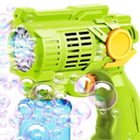 Toy Life Bubble Gun for Kids, Automatic Bubble Blower, Leakproof & Lightweight, Outdoor Summer Toy, Easter Basket Stuffer, Party Favor, Birthday Gift for Toddlers Boys Girls