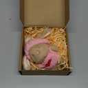 Mini Bunny Hug Cute Easter Gift Plush 2025 Bunny in a Box Hugs Positive Bunny Stuffed Animal Rabbit Soft Floppy Easter Ideas Bunnies Basket Stuffers Doll Emotional Support Inspirational Gifts (D1)