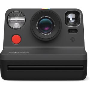 Polaroid Now 2nd Generation I-Type Instant Film Camera - Black (9095)