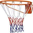Basketball Folding Hoop, Indoor/Outdoor Hanging Basketball Net, All-Weather Net, Wall Hanging 18"
