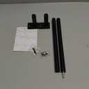 Bathroom Towel Bar, 24 Inch Towel Racks for Bathroom Wall Mounted, Heavy Duty Hand Towel Holder Organizer, Modern Home Decor Towel Rod, Matte Black Single Bar