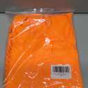 Smile Fish Women Casual Sexy 80s Costumes Fishnet Neon Off Shoulder T-Shirt (Medium, 2pieces Orange)