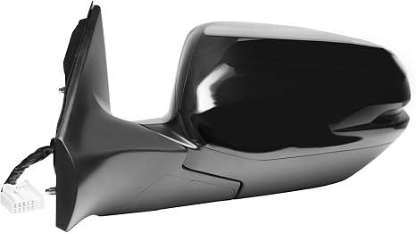Fit System Driver Side Mirror for HONDA CR-V EX, EX-L, (testured black w/PTM cover, w/turn signal, w/BSDS, foldaway, w/o camera, HP, 63072H
