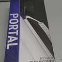 Carry Case designed for Playstation Portal remote player for PS5 Console holds accessories, Travel and Storage Protection for headset charger and more WHITE/BLACK - Easy Clean Case Gift box Edition