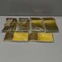 200-Piece Gold Plastic Cutlery Set - Disposable Gold Flatware - 100 Forks, 50 Spoons, 50 Heavy Duty Knives for Party Bulk