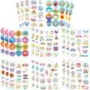 348 PCS Inspirational Christian Stickers, Bible Verse Jesus Stickers for Laptop, Phone Cases, Scrapbook Religious Faith Wisdom Words Sticker Christian Easter Gifts