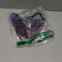 MYMENU Masquerade Mask for Women Couple Masquerade Mask for Men Shiny Venetian Mask Halloween Mask for Party Prom (Purple Couple Set)