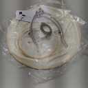 Medium Lamp Shades Set of 1, Cream Lamp Shade for Floor Lamps Table Lamps, 6.1"Top x 13"Bottom x 9.6"High, Scalloped Lamp Shade with Petal Edge Braid, Spider, Harp Holders Included, Assembly Required