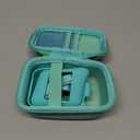 JCHPINE Hard Carrying Case and Silicone Cover for Bitzee Interactive Toy Digital Pet, Accessories Case for Bitzee Virtual Electronic Pets Original 15 Animals (Teal)