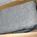 Kemp USA 50% Wool Multipurpose Blanket - Ideal for Camping Essentials, Disaster Relief, Military Use, Donations - Measures 60'' x 84'', 5 lbs - Durable Throw Blanket for Survival Kit, Fire Retardant