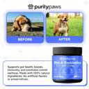 Probiotics for Dogs  Digestive & Immune Support Chews with Probiotics  Natural Gut Health Supplement for Diarrhea, Gas & Allergies (120 Count)